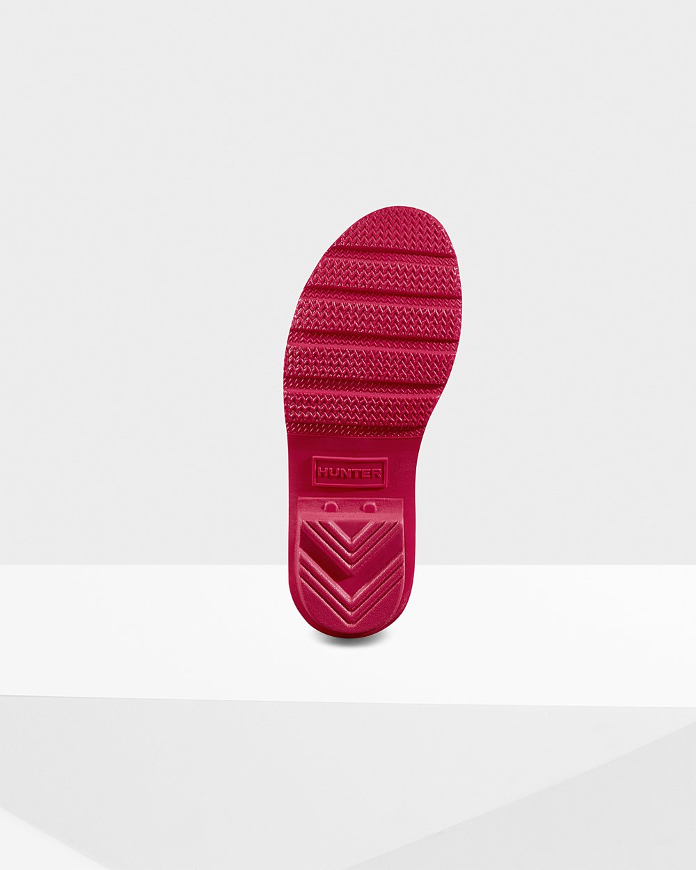 Botas Chelsea Hunter Niños Rosas Original Big Gloss 987512-SFQ